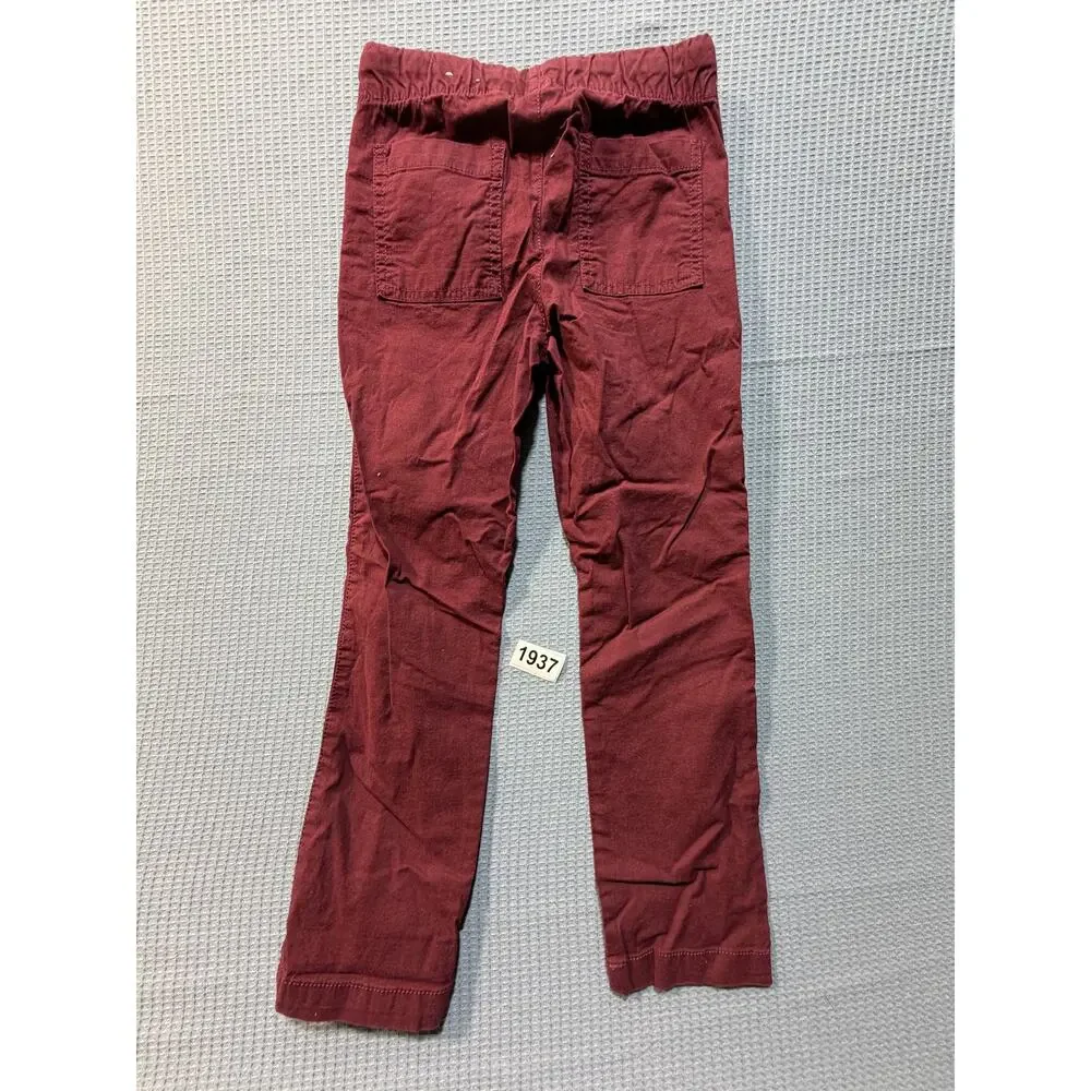 The Children's Place Stretch Fabric Pants Boys Sz‎ 6 Red Brand New